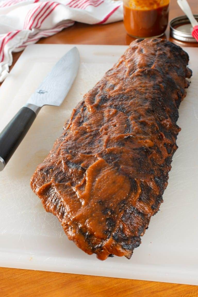 Oven Roasted Baby Back Ribs With Barbecue Sauce For The Love Of Cooking