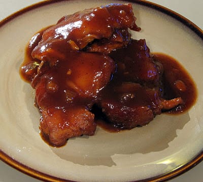 Baked Barbecue Chicken Thighs