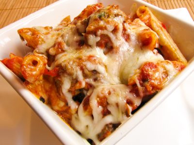 Baked Penne with Meatballs