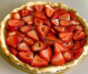 Meg's Strawberry Lemon Jello Pie