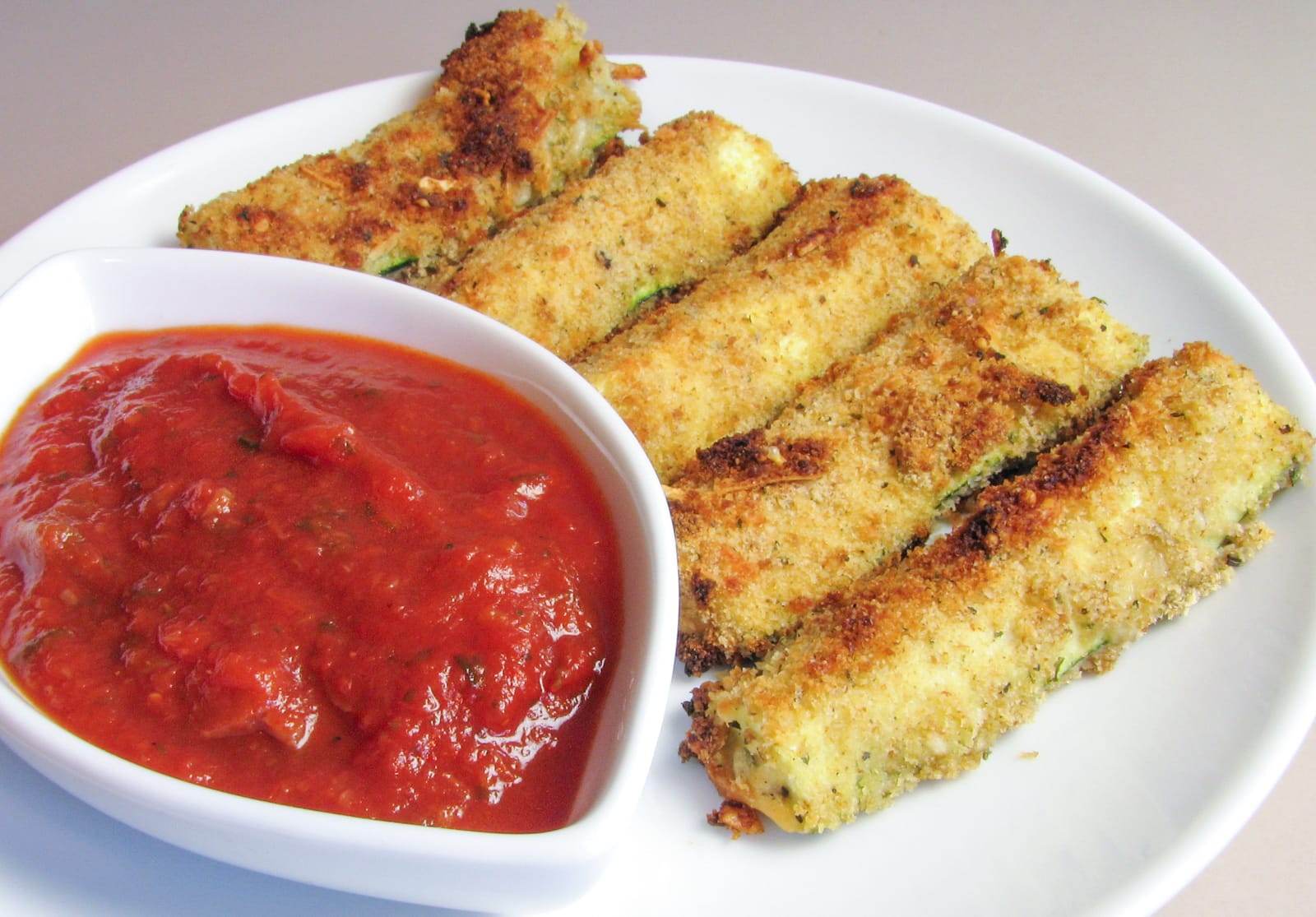 Baked Zucchini Sticks