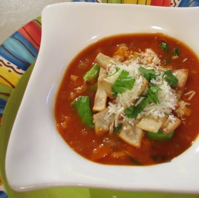 Chicken Tortilla Soup For The Love Of Cooking