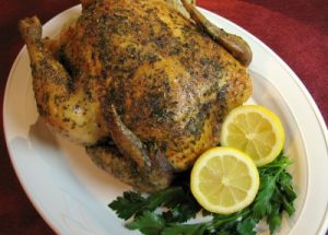 Lemon and Tarragon Roasted Chicken