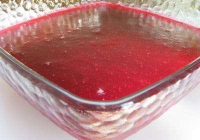 Cranberry Jelly with Orange Zest