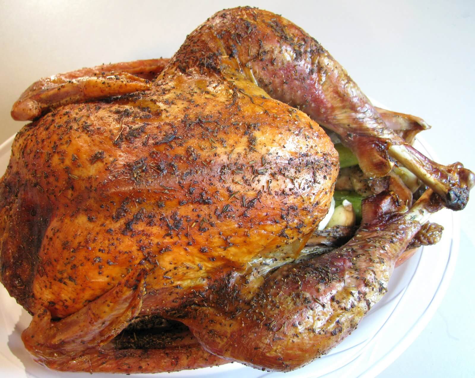 Roasted Turkey with Thyme and Sage