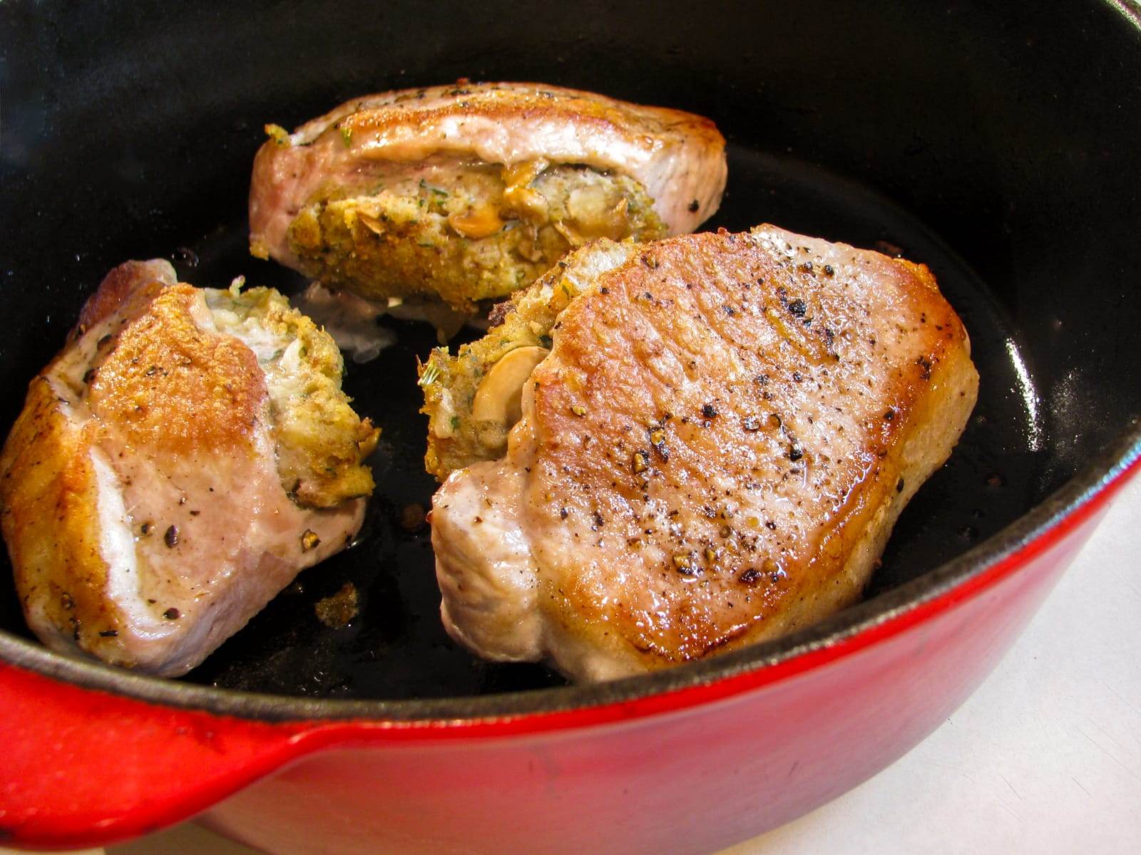 Stuffed Pork Chops