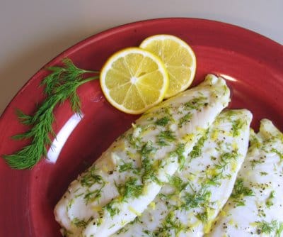 Tilapia with Lemon and Dill