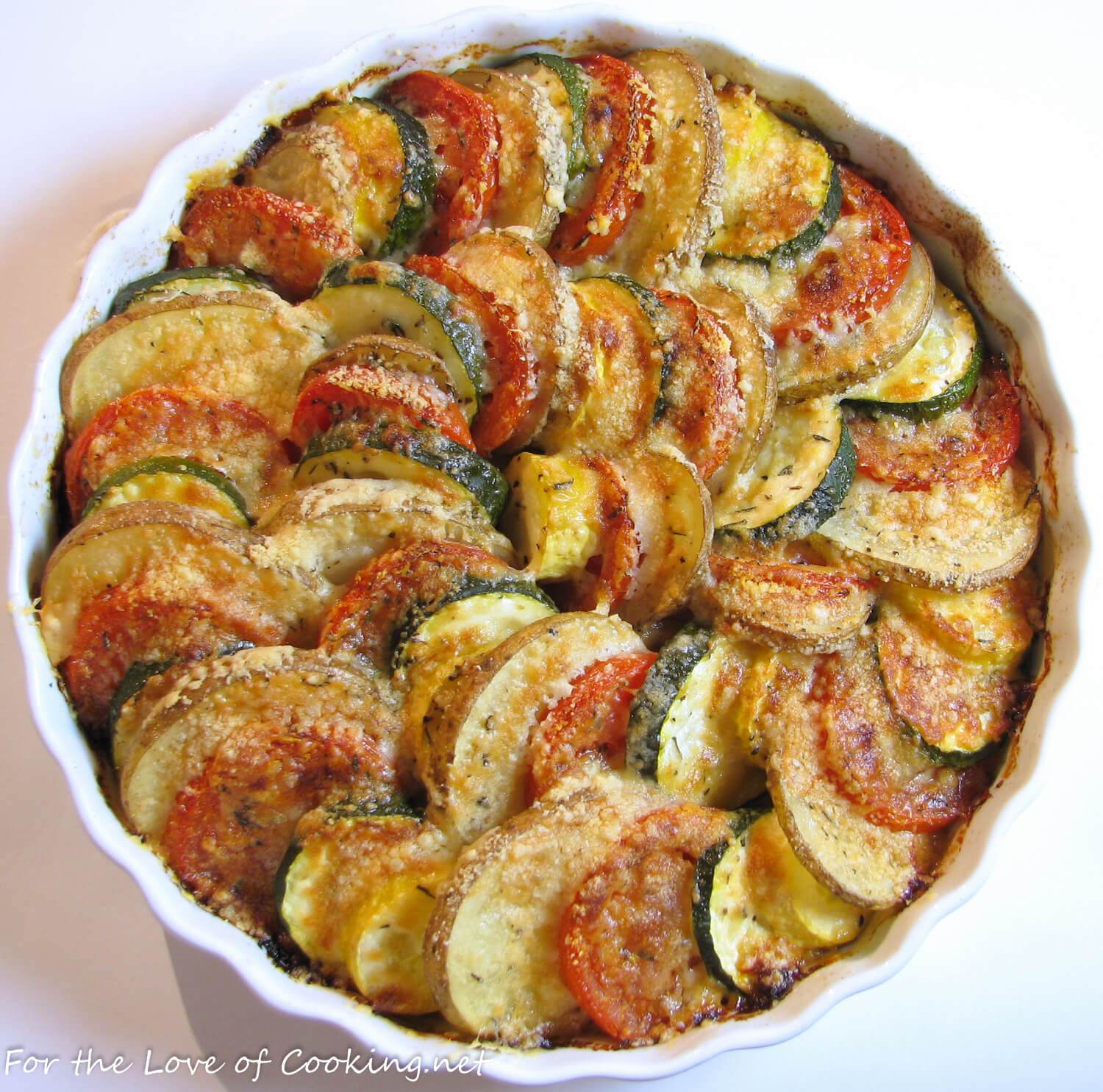 Vegetable Tian | For the Love of Cooking