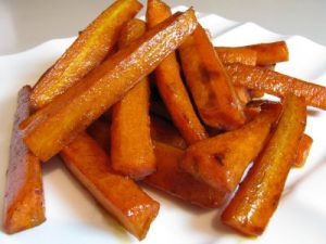 Roasted Carrots in a Balsamic Vinaigrette