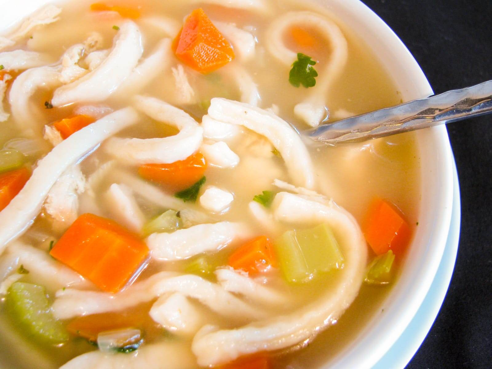 Chicken Noodle Soup With Homemade Noodles