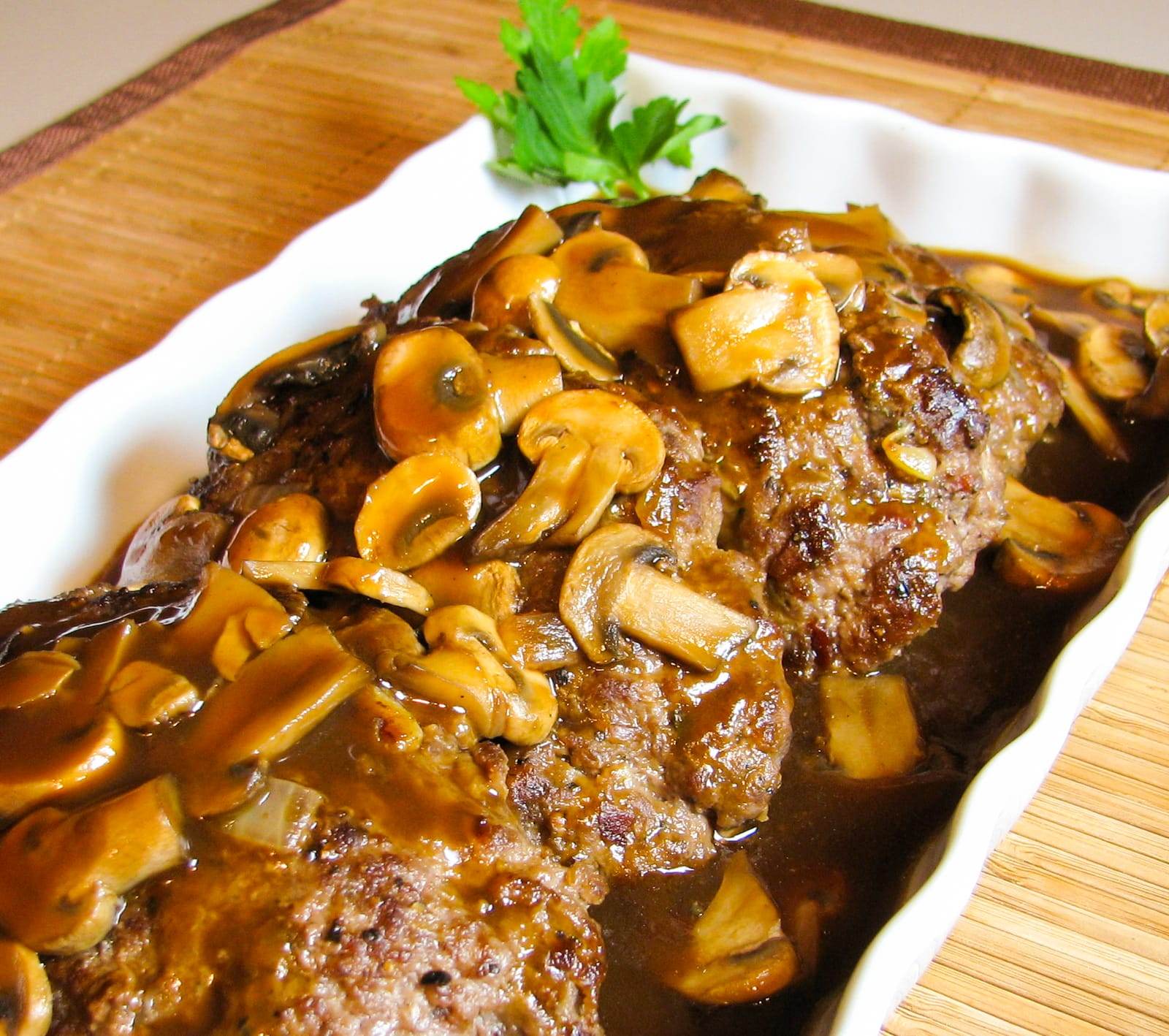 Salisbury Steak with Mushroom Gravy