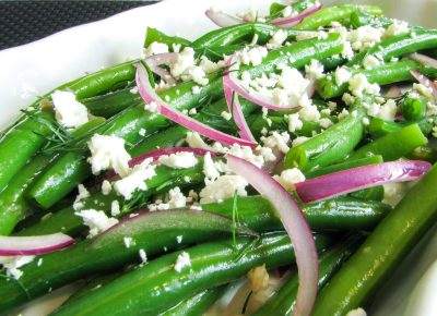 Green Beans with Feta and Dill