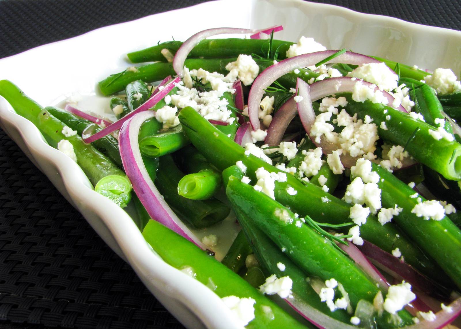 Green Beans with Feta and Dill