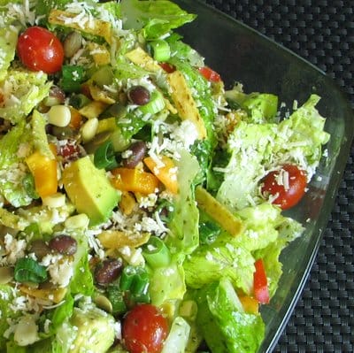 Southwestern Salad with Cilantro Lime Vinaigrette