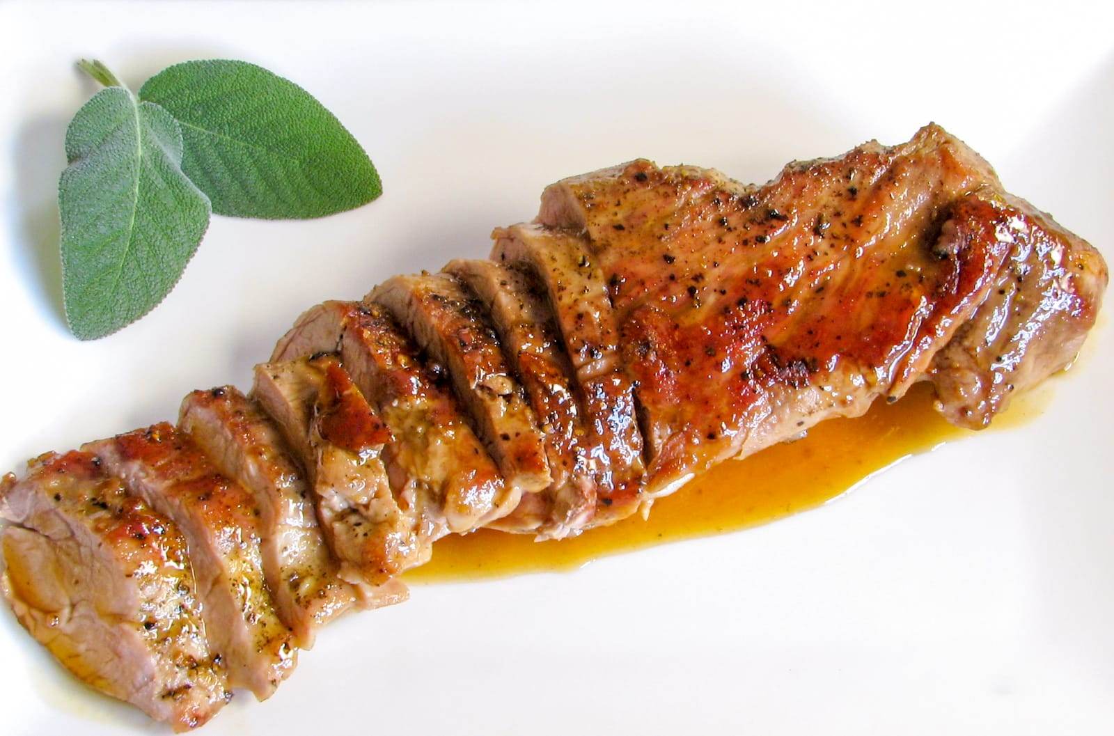 Pork Tenderloin with Maple Glaze