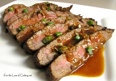 Orange Thai Flank Steak