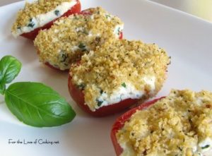 Ricotta Stuffed Tomatoes