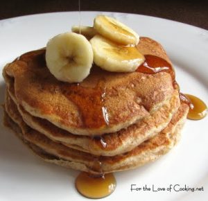 Cinnamon Banana Pancakes