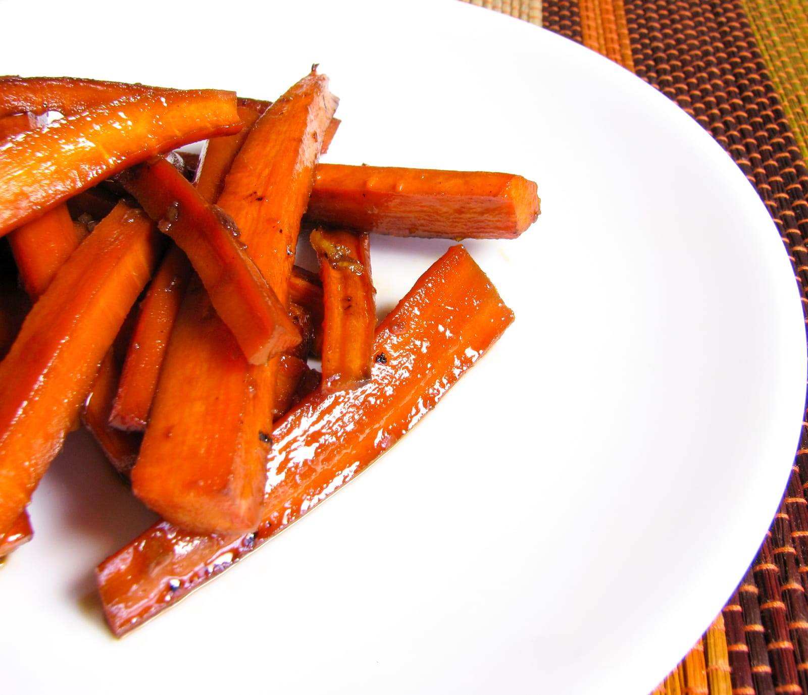 Asian Roasted Carrots