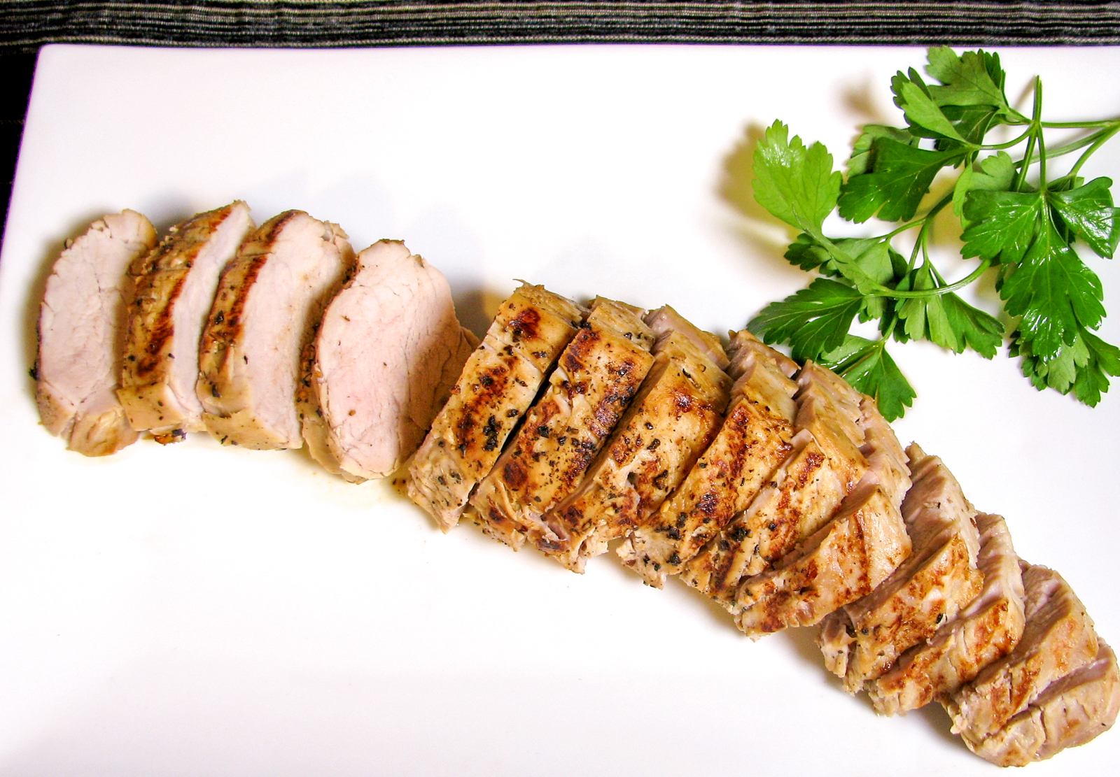 Pork Tenderloin in an Apple Maple Brine