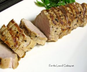 Pork Tenderloin in an Apple Maple Brine