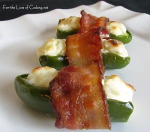 Bacon and Cream Cheese Stuffed Jalapenos