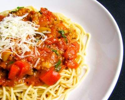 Spaghetti with Meat Sauce