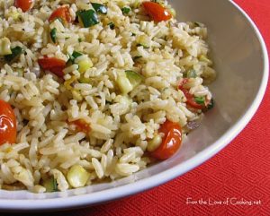 Brown Rice with Vegetables