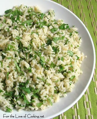 Cilantro and Lime Rice