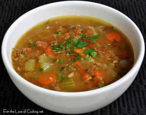 Lentil and Sausage Soup