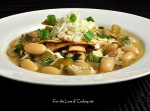 White Bean and Chicken Chili with Roasted Garlic