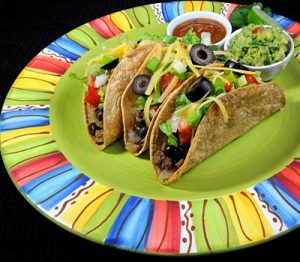 Ground Beef and Black Bean Tacos