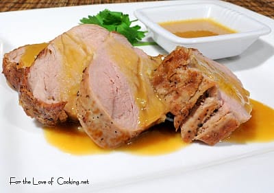 Pork Tenderloin with a Honey Mustard Sauce