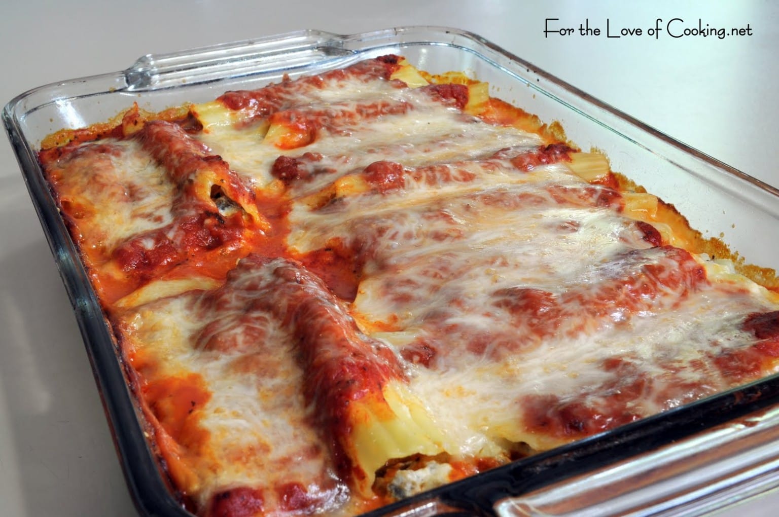 Italian Sausage And Mushroom Stuffed Manicotti For The Love Of Cooking