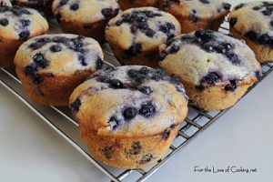 Blueberry Lemon Surprise Muffins