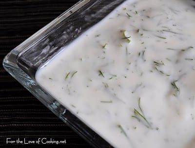 Low Fat Buttermilk Dill Dressing 