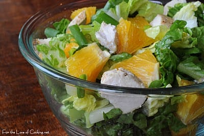 Spicy Orange Chicken Salad