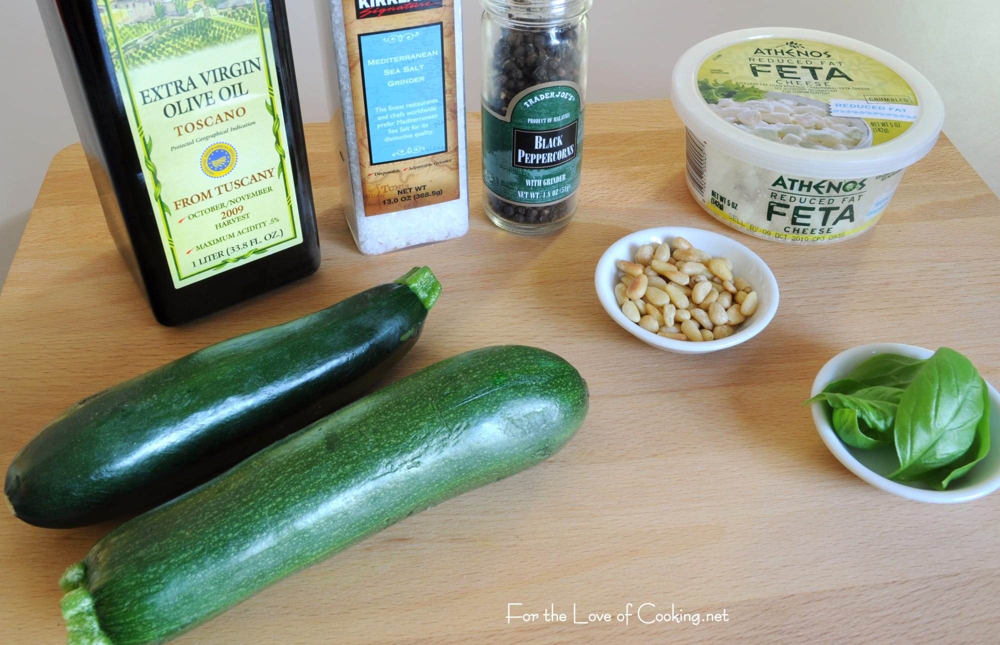 Grilled Zucchini Spears with Lemon Vinaigrette