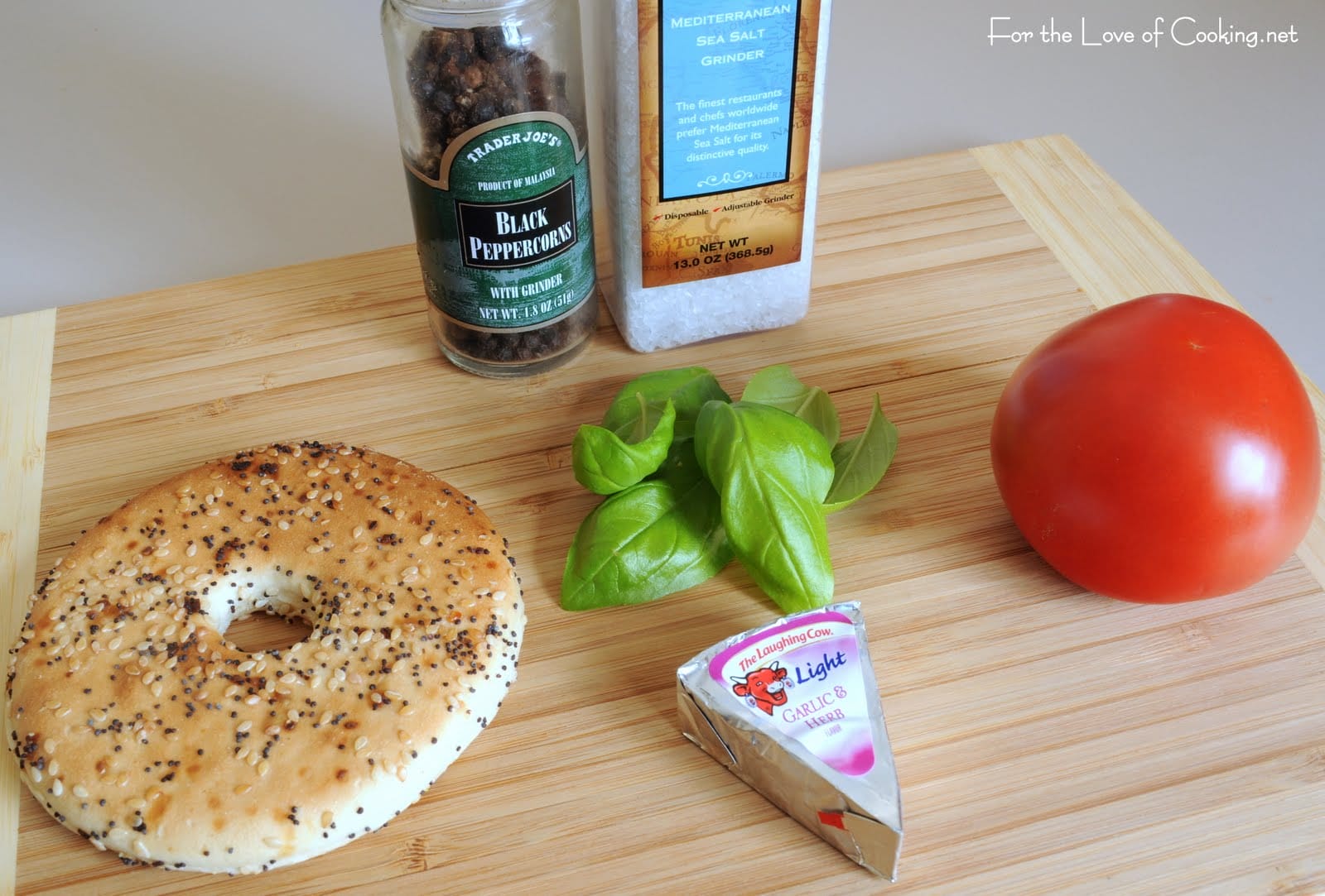 Tomato and Basil Sandwich with a Twist