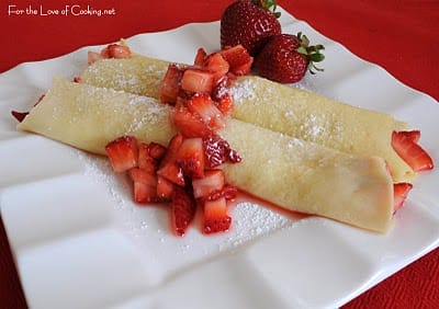 Strawberry Crepes