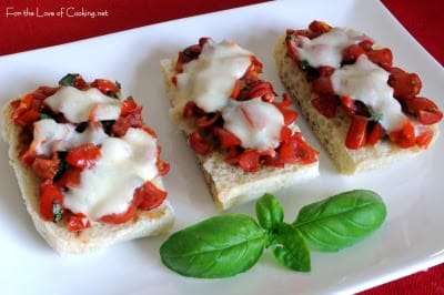 Mozzarella Bruschetta