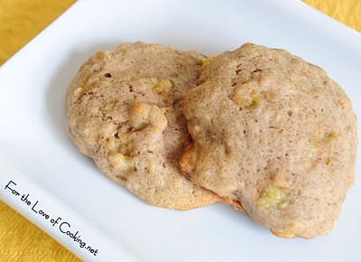 Banana Cinnamon Cookies