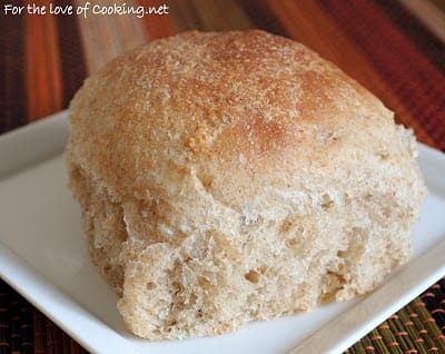 Whole Wheat Dinner Rolls