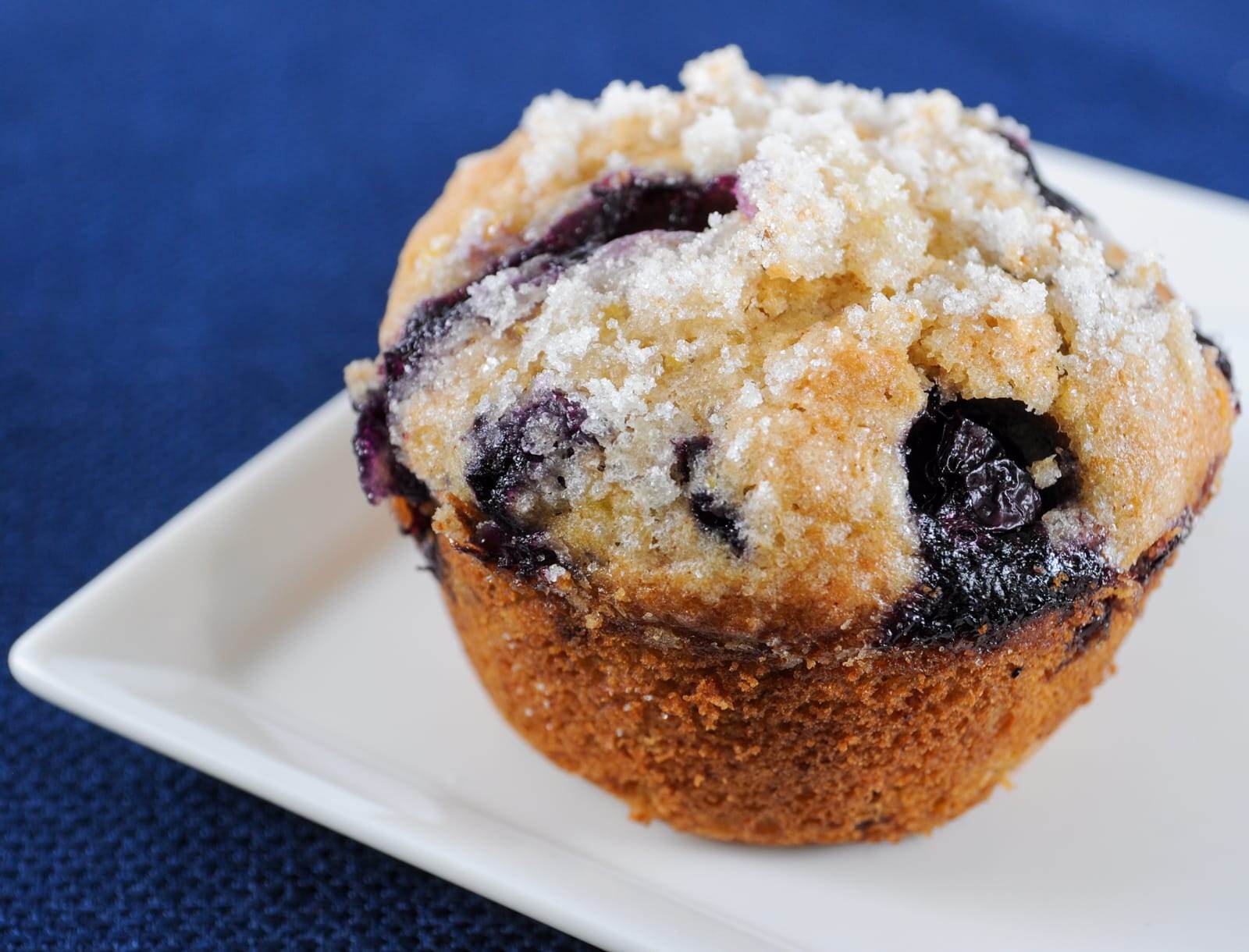 Banana, Blueberry, and Lemon Muffins