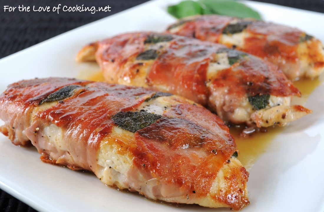 Lemony Chicken Saltimbocca For The Love Of Cooking