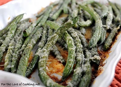 Parmesan Roasted Green Beans