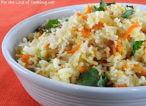 Carrot-Ginger Rice