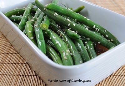 Sesame Green Beans