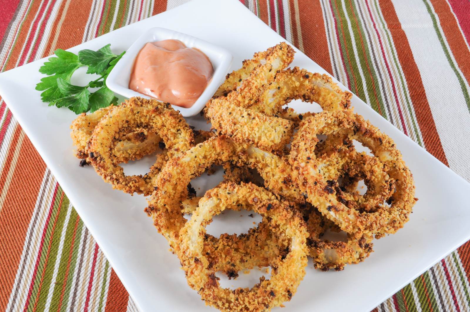 Baked Onion Rings