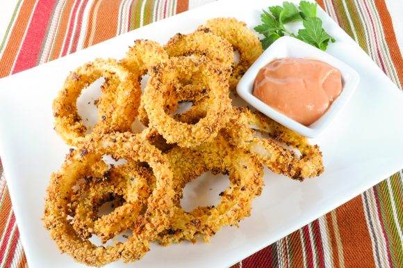 Baked Onion Rings